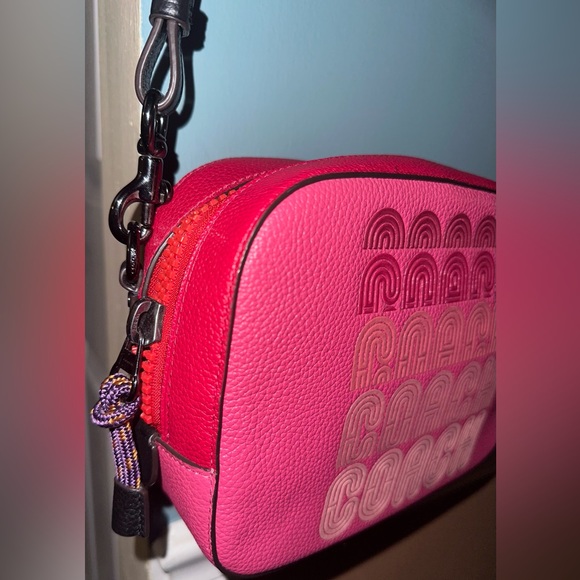 Coach Camera Bag with Coach Print/ Colorblock - Picture 4 of 11